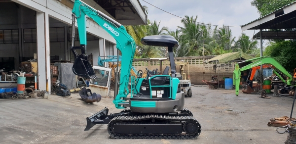 ขายรถขุด KOBELCO รุ่น SK35SR มือสองญี่ปุ่น แทรกเหล็ก สลัก บูทเอวแน่น 100\% ปั้มนิ้ว คอนโทรลสั้น ทำงานไว สวยพร้อมใช้งาน มือถือ 0818753444