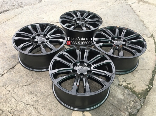 ล้อแม็กรุ่นใหม่ล่าสุด Ford Everest 2018 ขอบ 20 สีดำ