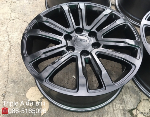 ล้อแม็กรุ่นใหม่ล่าสุด Ford Everest 2018 ขอบ 20 สีดำ