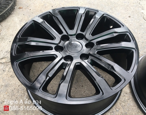 ล้อแม็กรุ่นใหม่ล่าสุด Ford Everest 2018 ขอบ 20 สีดำ