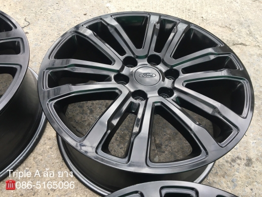 ล้อแม็กรุ่นใหม่ล่าสุด Ford Everest 2018 ขอบ 20 สีดำ