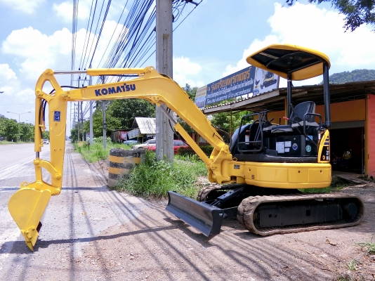 KOMATSU 27MR-2 ขนาดเทียบเท่าPC-30 <มีVDOชม>รถเก่านอกมีเอกสารอินวอย☎️ติดต่อ 085-5632278 <ราคาต่อรองได้>