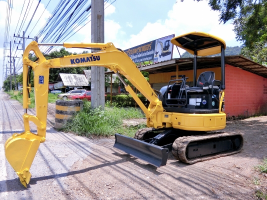 KOMATSU 27MR-2 ขนาดเทียบเท่าPC-30 <มีVDOชม>รถเก่านอกมีเอกสารอินวอย☎️ติดต่อ 085-5632278 <ราคาต่อรองได้>
