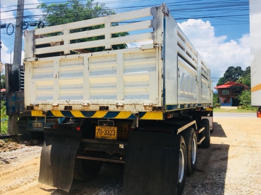 Hino 344 แรง ปี 57 แม่ลูกดัมพ์สามมิตร เครื่อง/เกียร์เดิมดี ตัวแม่เรเดียลใหม่ทุกเส้น สวยเดิมพร้อมใช้งาน