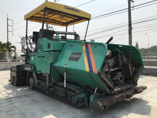 Vogele Super 2100 ล้อแทร็ค ปี 2003 ใช้งาน 4 พันชั่วโมงจากญี่ปุ่น รถสวยมากครับ
