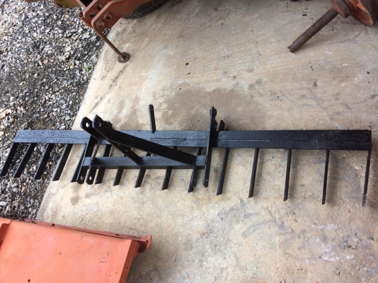 คราดติดรถไถ ขนาด 2 เมตร