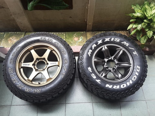 ฝากขายล้อ+ยาง อะไหล่ ขอบ 16 และ 17 สวยๆ อย่างละ 1วง