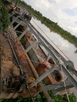 ขาย 650,000 เรือดูดทราย ยาว 15 ม.พร้อมใบอนุญาติเรือดูดทราย ดูดได้วันละ 300-500 คิว เครื่อง HINO ปั้ม ขาย 650,000 เรือดูดทราย ยาว 15 ม.พร้อมใบอนุญาติเรือดูดทราย ดูดได้วันละ 300-500 คิว เครื่อง HINO ปั้ม