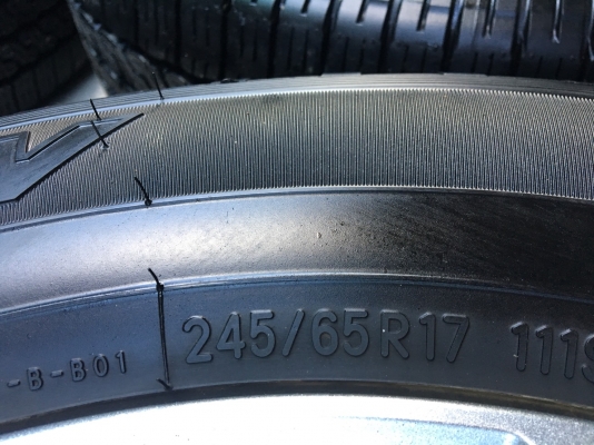 ล้อแม็ก Mitsu New Triton Plus 6รู139 ขอบ17 พร้อมยาง 245-65-17 TOYO ปลายปี 17 สภาพป้ายแดง