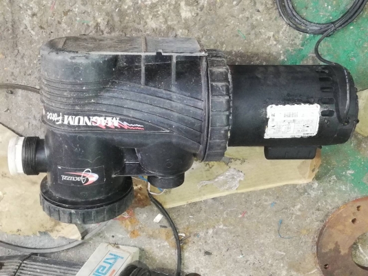 ขาย !! ปั้มน้ำสระ.JACUZZIสปา.ขนาดไฟ220v.พร้อมใช้งาน