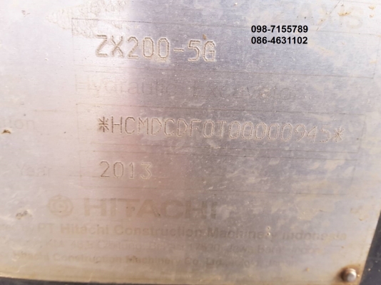 ขาย!! >>> Hitachi Zx200 รุ่น 5G พร้อมลุยงาน 7,4xx ชม. <<< เบอร์ติดต่อ 098-7155789 086-4631102