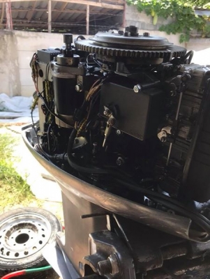 ขายเครื่องเรือ yamaha 50แรง ทิมไฟฟ้า