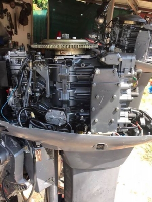 ขายเครื่องเรือ yamaha 50แรง ทิมไฟฟ้า