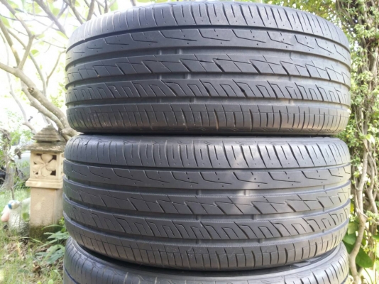 แม็กเก๋ง ขอบ17 4รู100 พร้อมยางนิตโตะ ปี16 ชุด 4ล้อ