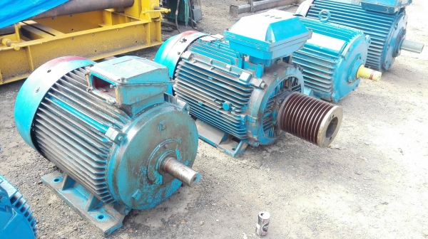 มอเตอร์ไฟฟ้ากำลังของเก็บสแป ขนาด 100-180 HP 380V มีรอบ 4 POLE / 2 POLE ของสวยสายเดิมวิ่งนิ่มทุกตัวพร