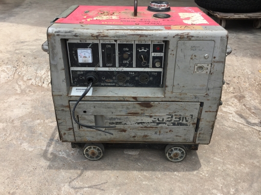 ขายเครื่องปั่นไฟ 3กิโล ชิไดว่า เก่าญี่ปุ่น สตาร์ทกุญแจ ไฟ220โวล พร้อมใช้งาน 0898374018