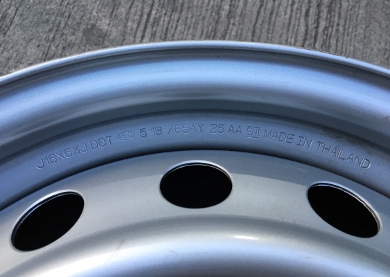 ล้อกระทะ Ford 6รู139 ขอบ 16