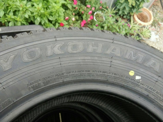 ขายยางถอดป้ายแดง 265/65R17 YOKOHAMA ปี18 ตุ่มยางใหม่เส้นสีอยู่ครบแจ่มๆ ชุดละ 12900 บาท พร้อมใส่ ถ่วง ขายยางถอดป้ายแดง 265/65R17 YOKOHAMA ปี18 ตุ่มยางใหม่เส้นสีอยู่ครบแจ่มๆ ชุดละ 12900 บาท พร้อมใส่ ถ่วง