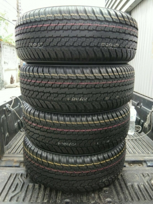 ขายยางถอดป้ายแดง 265/65R17 YOKOHAMA ปี18 ตุ่มยางใหม่เส้นสีอยู่ครบแจ่มๆ ชุดละ 12900 บาท พร้อมใส่ ถ่วง