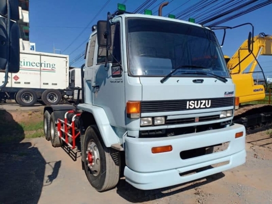 หัวลาก Isuzu Rocky เครื่อง 240 แรง ปี 36 รถห้างแท้ เครื่อง/เกียร์เดิมดี คัซซีสวยมาก เกียร์อิตั้น ยาง