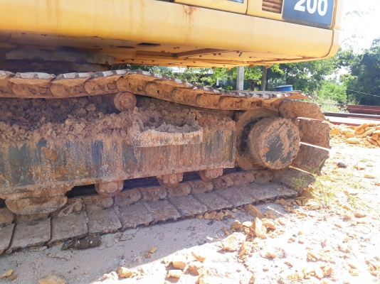 ขายรถแบคโฮ KOMATSU PC200-8MO เอกสารเล่ม ไมล์ 9829 ชม.ราคา 1700000