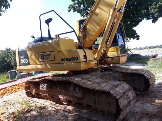 ขายรถแบคโฮ KOMATSU PC200-8MO เอกสารเล่ม ไมล์ 9829 ชม.ราคา 1700000