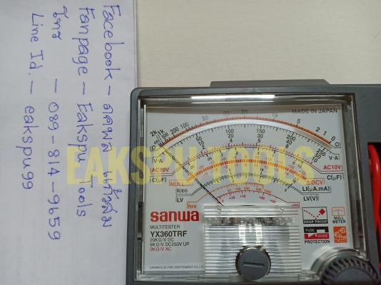 มัลติมิเตอร์ SANWA รุ่น YX360TRF Made In Japan