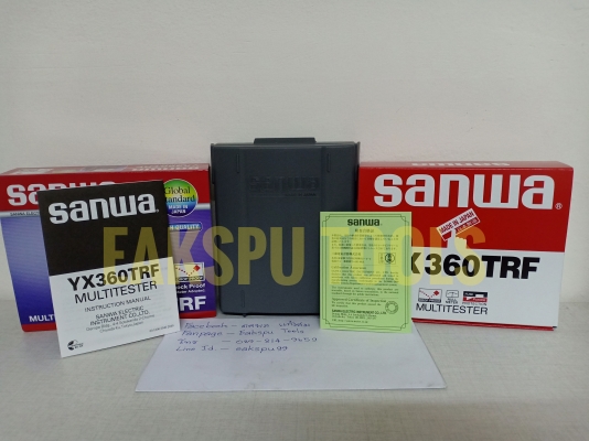 มัลติมิเตอร์ SANWA รุ่น YX360TRF Made In Japan มัลติมิเตอร์ SANWA รุ่น YX360TRF Made In Japan