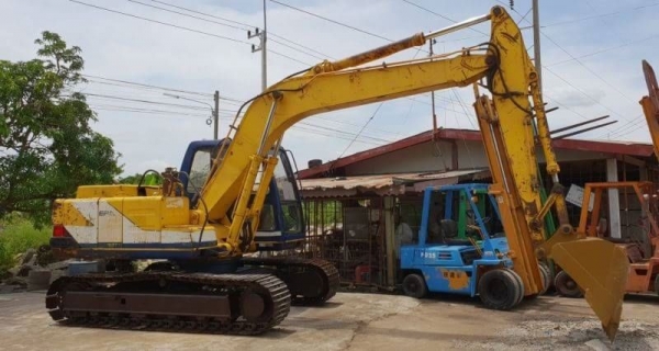 ขายด่วนรถแบคโฮKOBELCO-SK120MARK3มาร์ทีรถนอกเพิ่งนำเข้ามายังไม่เคยใช้งานในเมืองไทยเลย