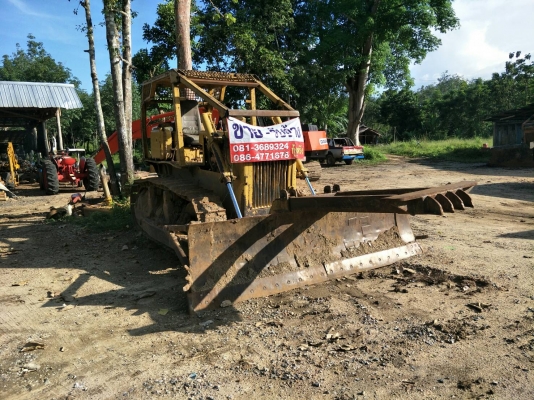 มี VDO ให้ชม.KOMATSU D50A-15 ห้องเลี้ยวแห้ง พร้อมเขาล้มไม้ ราคา 380000
