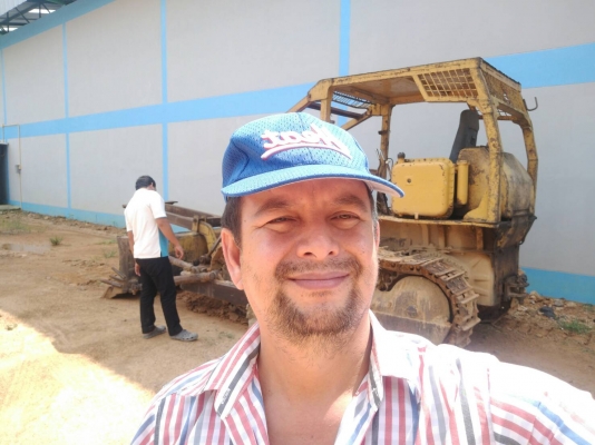 มี VDO ให้ชม.KOMATSU D50A-15 ห้องเลี้ยวแห้ง พร้อมเขาล้มไม้ ราคา 380000
