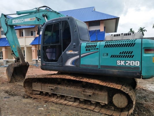 ขายรถแบคโฮ KOBELCO SK200-8 SUPER 7985ชั่วโมง เล่มทะเบียน สนใจโทร 081-970-1072
