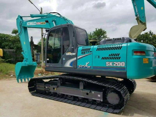 ขายรถแบคโฮ KOBELCO SK200-8 YN12 SUPERXM ไมล์ 5900 ชม.ราคา 2450000 มี 2 คัน