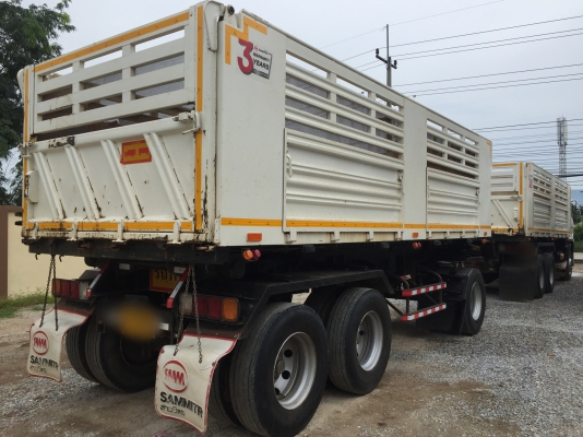 380ปี58 สภาพสวยกริบ(รถยังไม่ได้ล้าง)ดั๊มพ์สามมิตรแท้