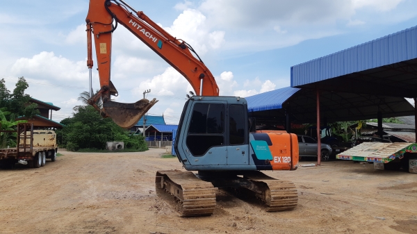 ขายEX120-3ฮิตาชิไฟฟ้าครบแอรเย็นเล่มทะเบียน