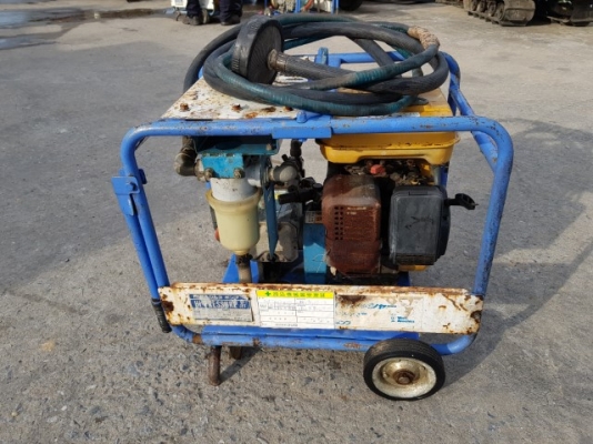 ปั๊มน้ำแรง ติดเครื่องยนต์ ROBIN เครื่องยนต์เบนซิน สวยๆ