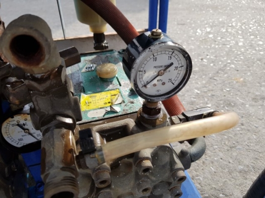 ปั๊มน้ำแรง ติดเครื่องยนต์ ROBIN เครื่องยนต์เบนซิน สวยๆ