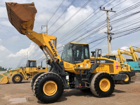 ขายรถตักล้อยาง KOMATSU WA380-7 ปี 2014 รถนอกนำเข้าเองจากญี่ปุ่น สภาพสวยพร้อมใช้ มีVDOการทำงานครับ ขายรถตักล้อยาง KOMATSU WA380-7 ปี 2014 รถนอกนำเข้าเองจากญี่ปุ่น สภาพสวยพร้อมใช้ มีVDOการทำงานครับ