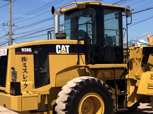 ขายรถตักล้อยาง CAT 938G (4,XXX ชั่วโมง) รถนอกนำเข้าเองจากญี่ปุ่น สภาพสวยพร้อมใช้งาน มีVDOการทำงานครับ ขายรถตักล้อยาง CAT 938G (4,XXX ชั่วโมง) รถนอกนำเข้าเองจากญี่ปุ่น สภาพสวยพร้อมใช้งาน มีVDOการทำงานครับ