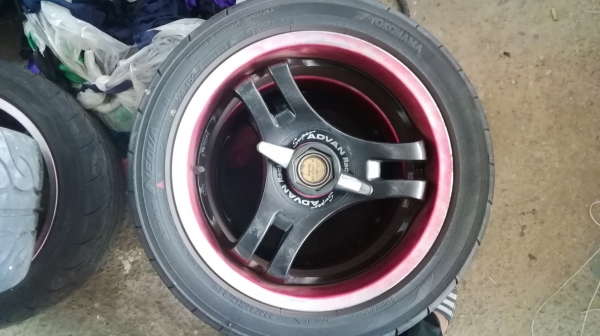 ล้อ super advan racing.