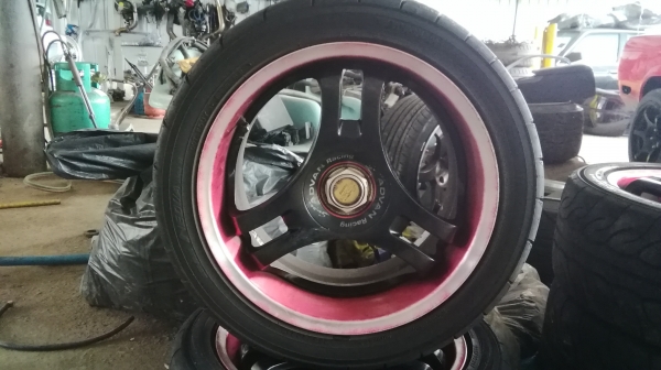 ล้อ super advan racing.