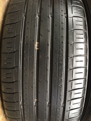 ล้อแม็ก Honda Civic FC ขอบ16 พร้อมยาง Dunlop 215-55-16 ปี 17 สภาพดี ดอกยางเต็ม