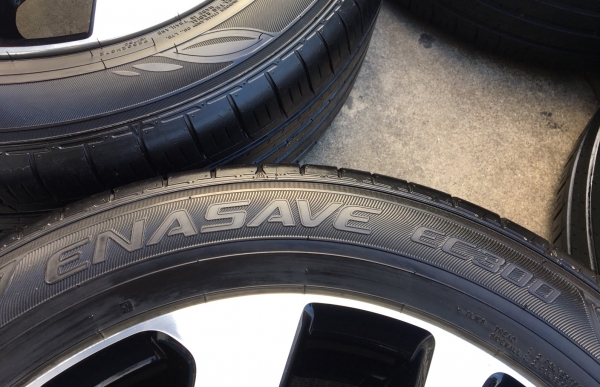 ล้อแม็ก Honda Civic FC ขอบ16 พร้อมยาง Dunlop 215-55-16 ปี 17 สภาพดี ดอกยางเต็ม