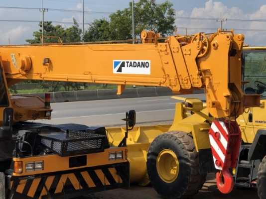 ขายรถเครน TADANO TR250M-5 (ขนาด 25 ตัน) ปี 1993 รถนอกนำเข้าครับ ไม่เคยใช้งานในไทย มีVDOการทำงาน