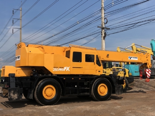 ขายรถเครน TADANO TR250M-5 (ขนาด 25 ตัน) ปี 1993 รถนอกนำเข้าครับ ไม่เคยใช้งานในไทย มีVDOการทำงาน