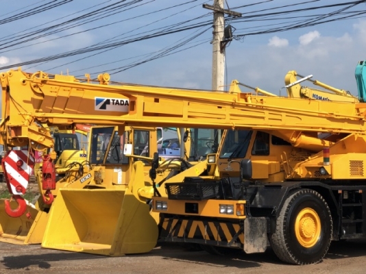 ขายรถเครน TADANO TR250M-5 (ขนาด 25 ตัน) ปี 1993 รถนอกนำเข้าครับ ไม่เคยใช้งานในไทย มีVDOการทำงาน