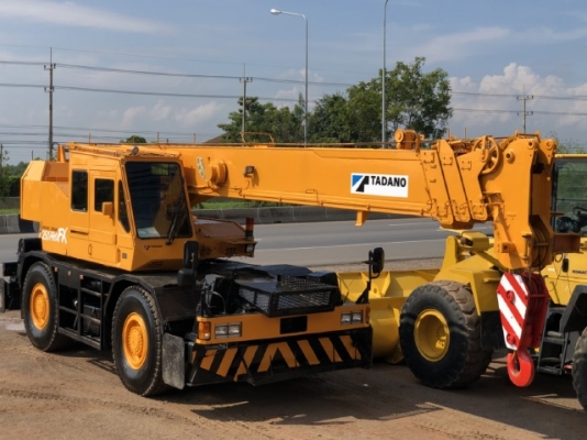 ขายรถเครน TADANO TR250M-5 (ขนาด 25 ตัน) ปี 1993 รถนอกนำเข้าครับ ไม่เคยใช้งานในไทย มีVDOการทำงาน