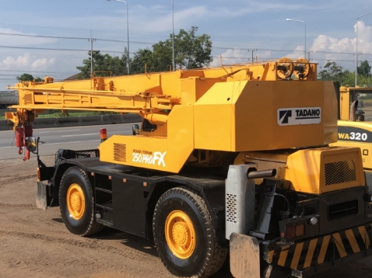 ขายรถเครน TADANO TR250M-5 (ขนาด 25 ตัน) ปี 1993 รถนอกนำเข้าครับ ไม่เคยใช้งานในไทย มีVDOการทำงาน