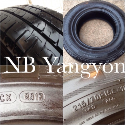ยางมิชลิน 215-70-15 ปี17 ยางมิชลิน 215-70-15 ปี17