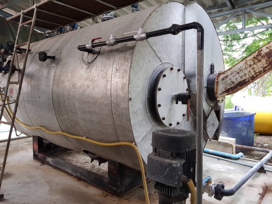 บอยเลอร์2ตัน สแตนดาษคัสเซิ่ลใช้แก๊ซLPG พร้อมใช้250,000 บาท